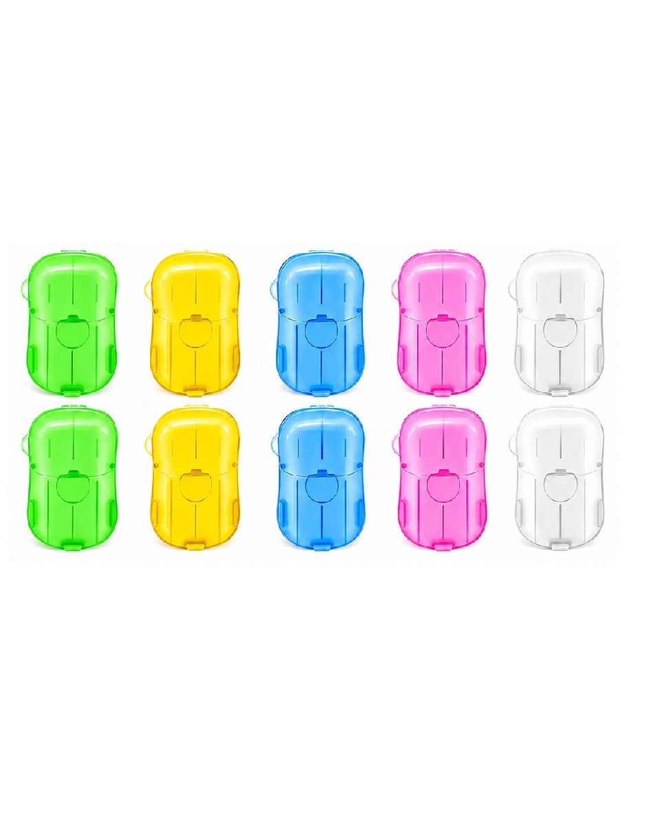 Jabón para manos kit de 10 estuches de láminas Jabón para manos kit de 10 estuches de láminas