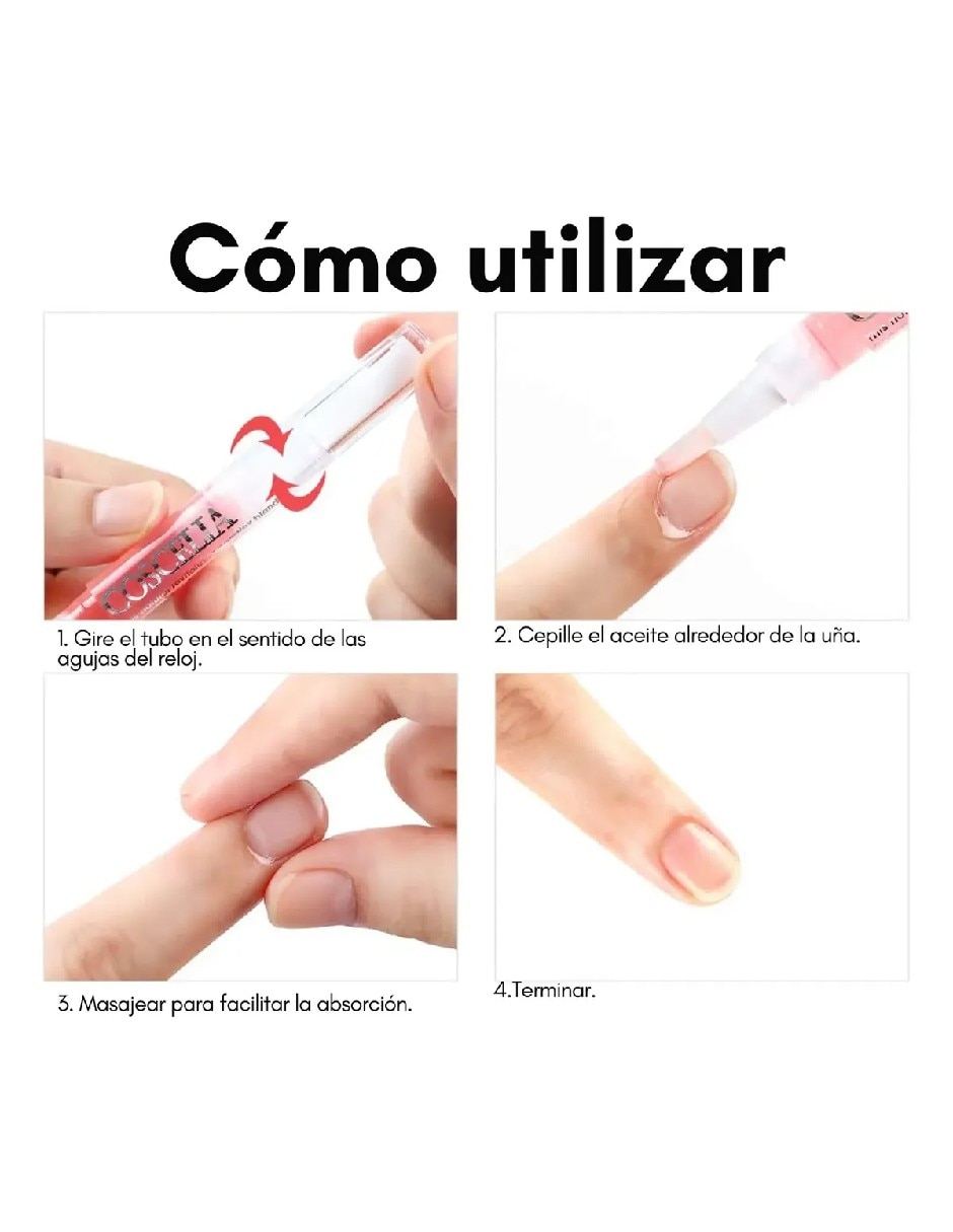 Kit aceite para cutícula Genérica en pluma