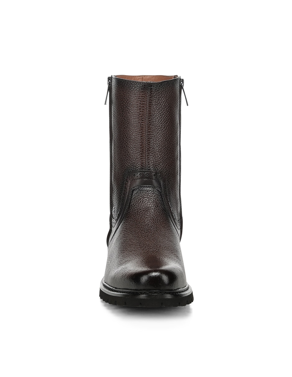 Bota Franco Cuadra de piel para hombre