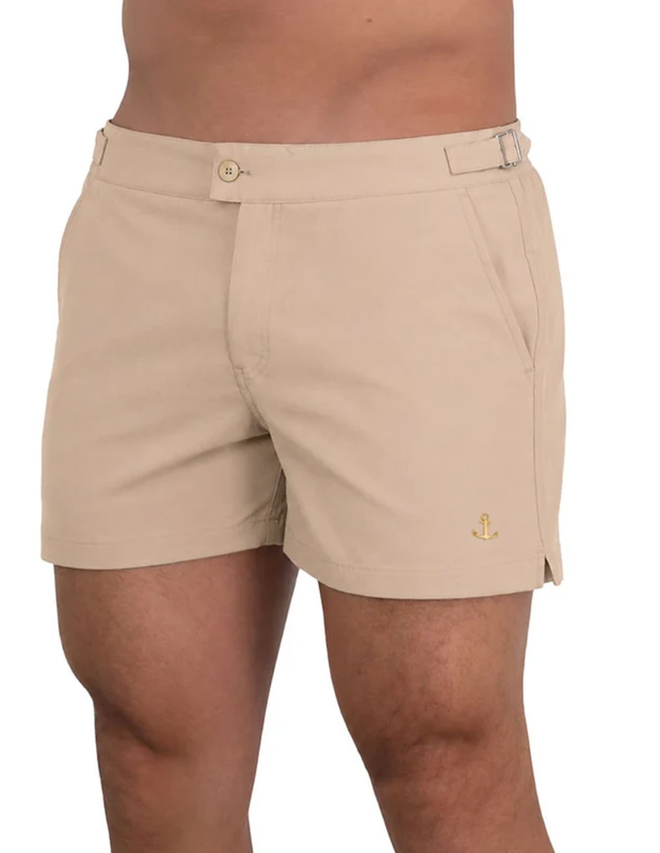 Traje de baño John Leopard Belmond con bolsillos para hombre