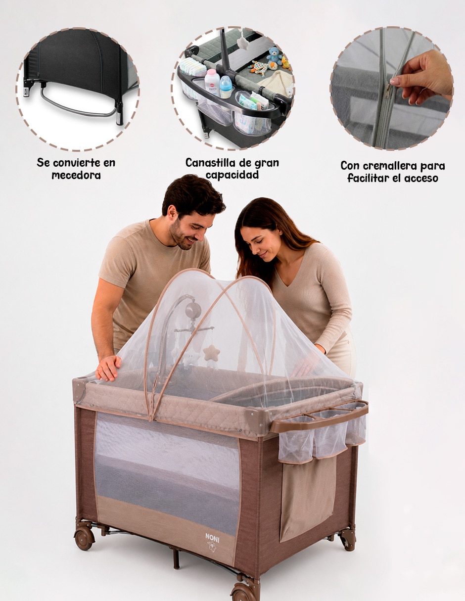 Corral portátil Noni para bebé
