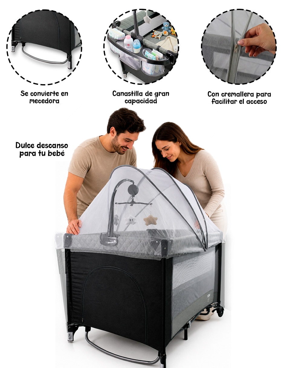 Corral portátil para bebé 10