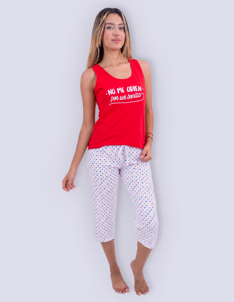 Conjunto pijama Twins para mujer