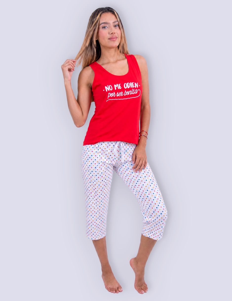 Conjunto pijama Twins para mujer