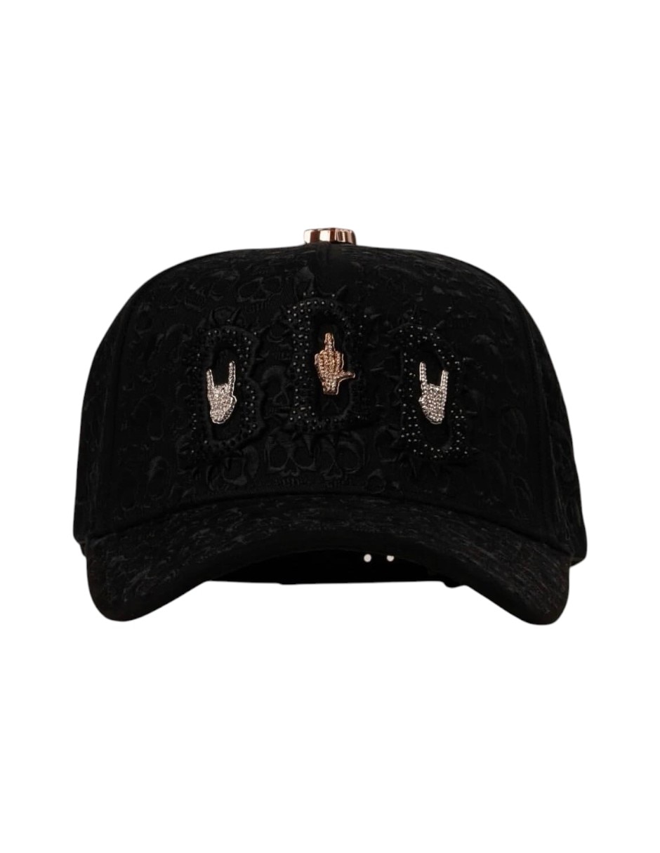 Gorra visera curva snapback casual Barbas Hats para hombre