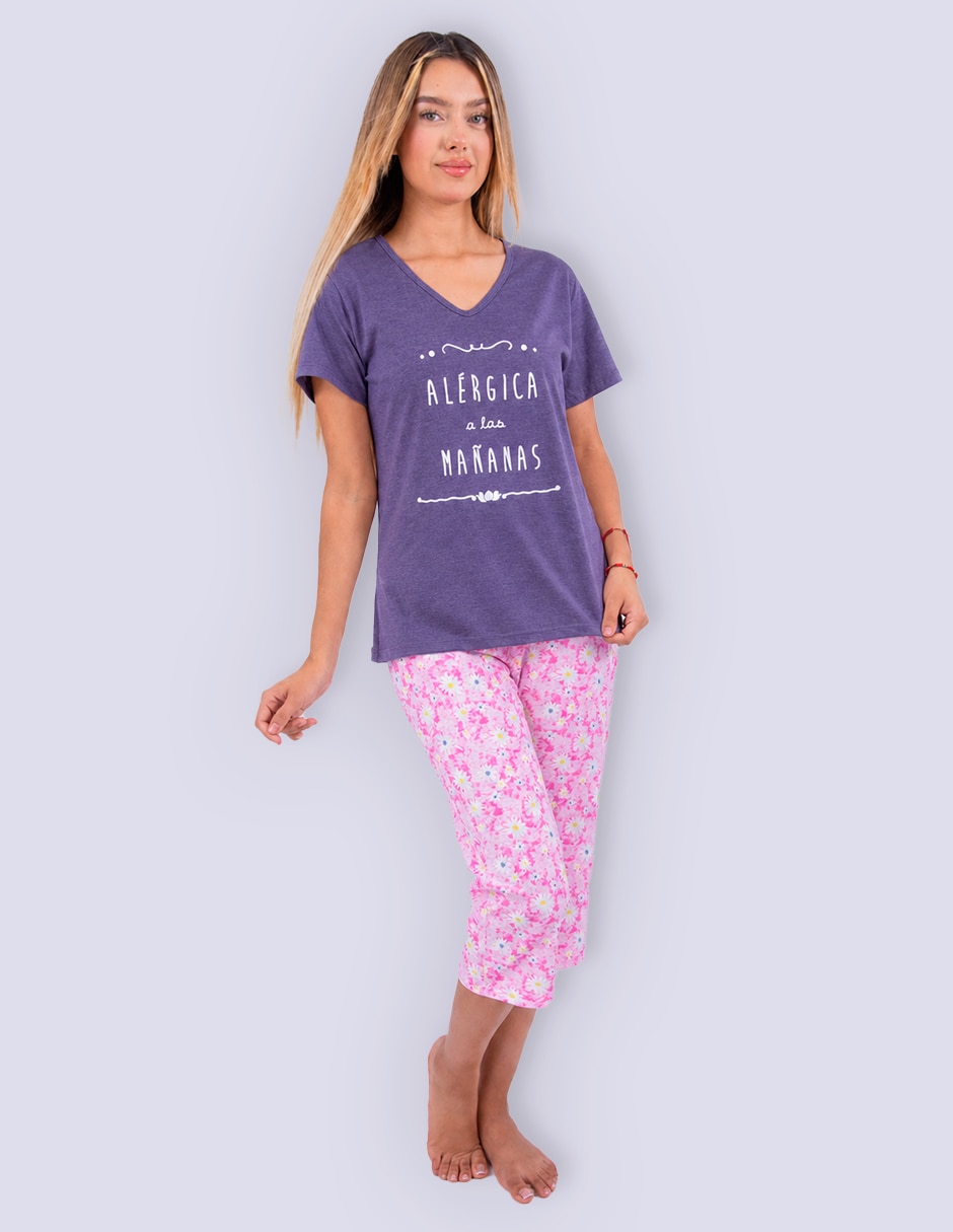 Conjunto pijama Twins para mujer