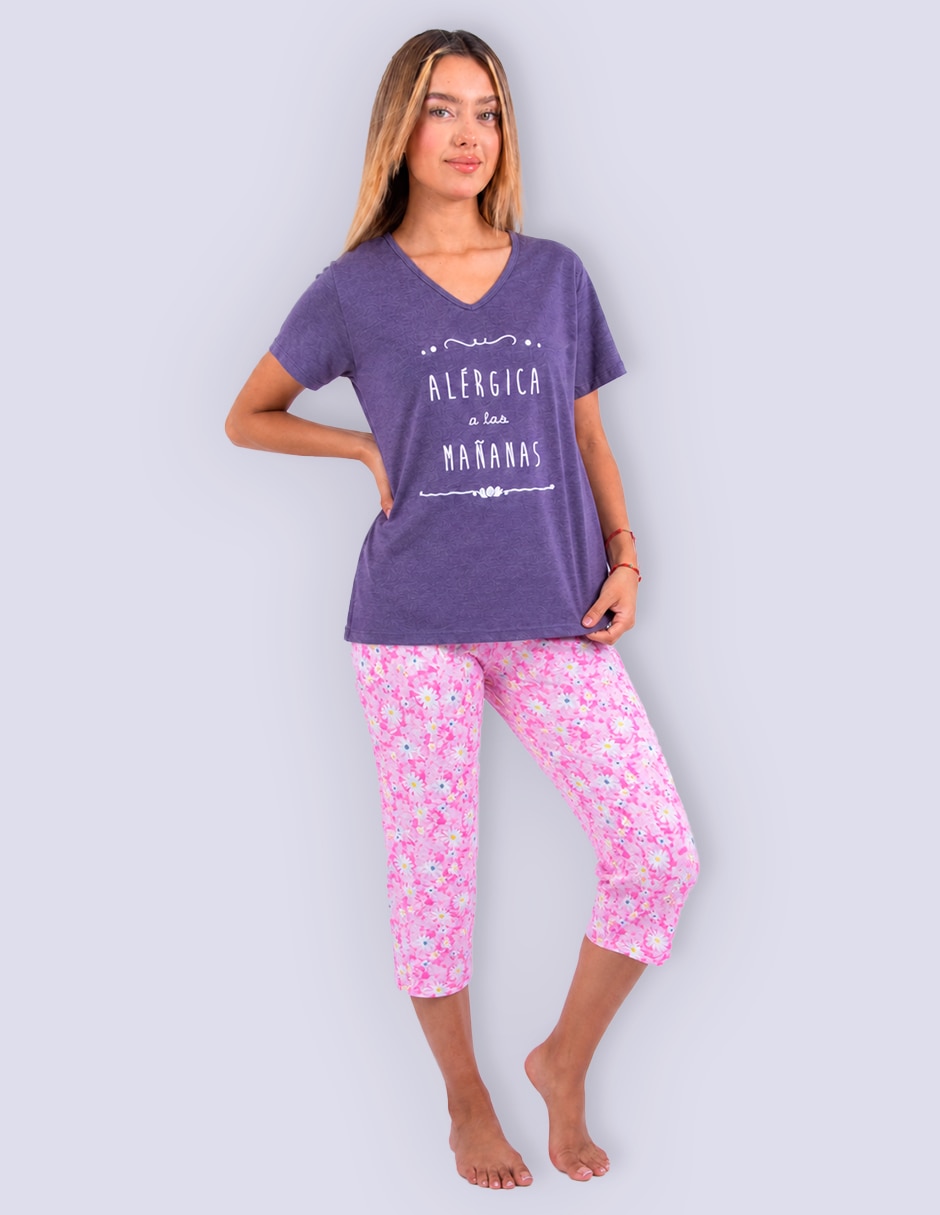Conjunto pijama Twins para mujer