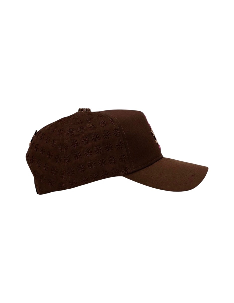 Gorra visera curva snapback casual Barbas Hats B-cross Pnk para hombre