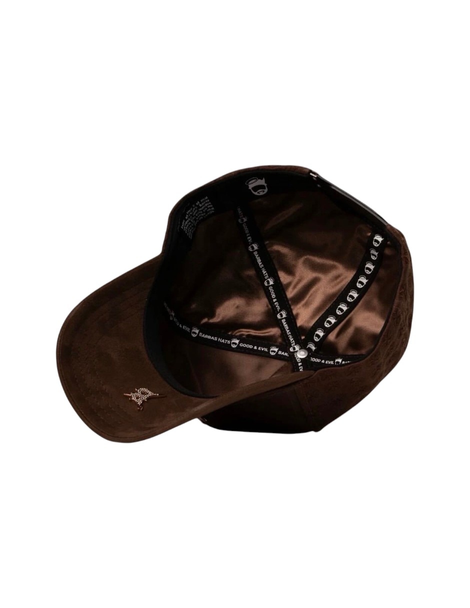 Gorra visera curva snapback casual Barbas Hats B-cross Pnk para hombre
