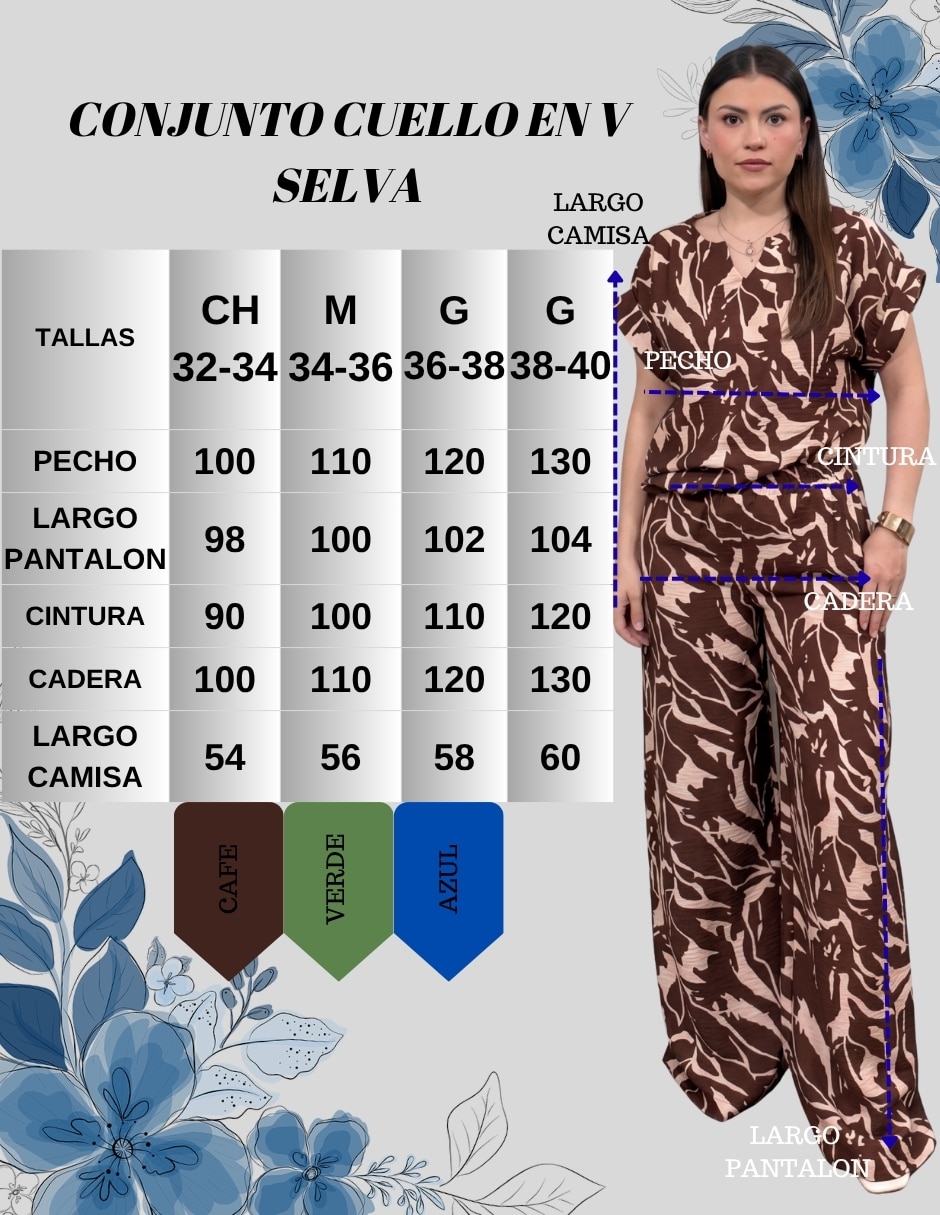 Conjunto Yaretni Moda para mujer