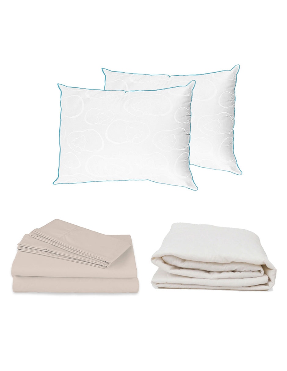 Set protector de colchón Ultra Basic osos acolchado impermeable