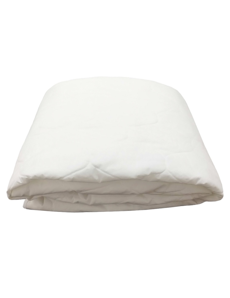 Protector de colchón Spring Air Ultra Softy Frosty acolchado impermeable