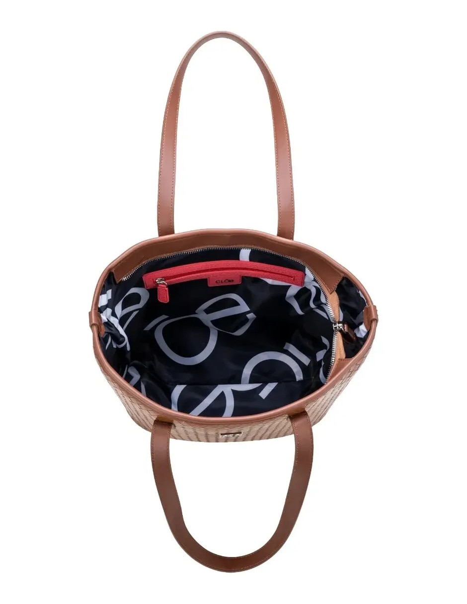 Bolsa tote Cloe Moda de piel vegana para mujer