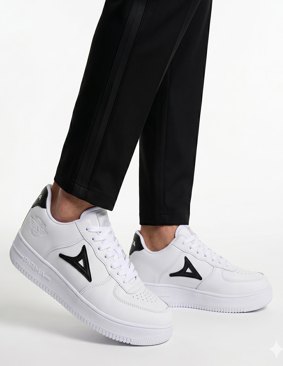 Tenis de piel Pirma para hombre 4