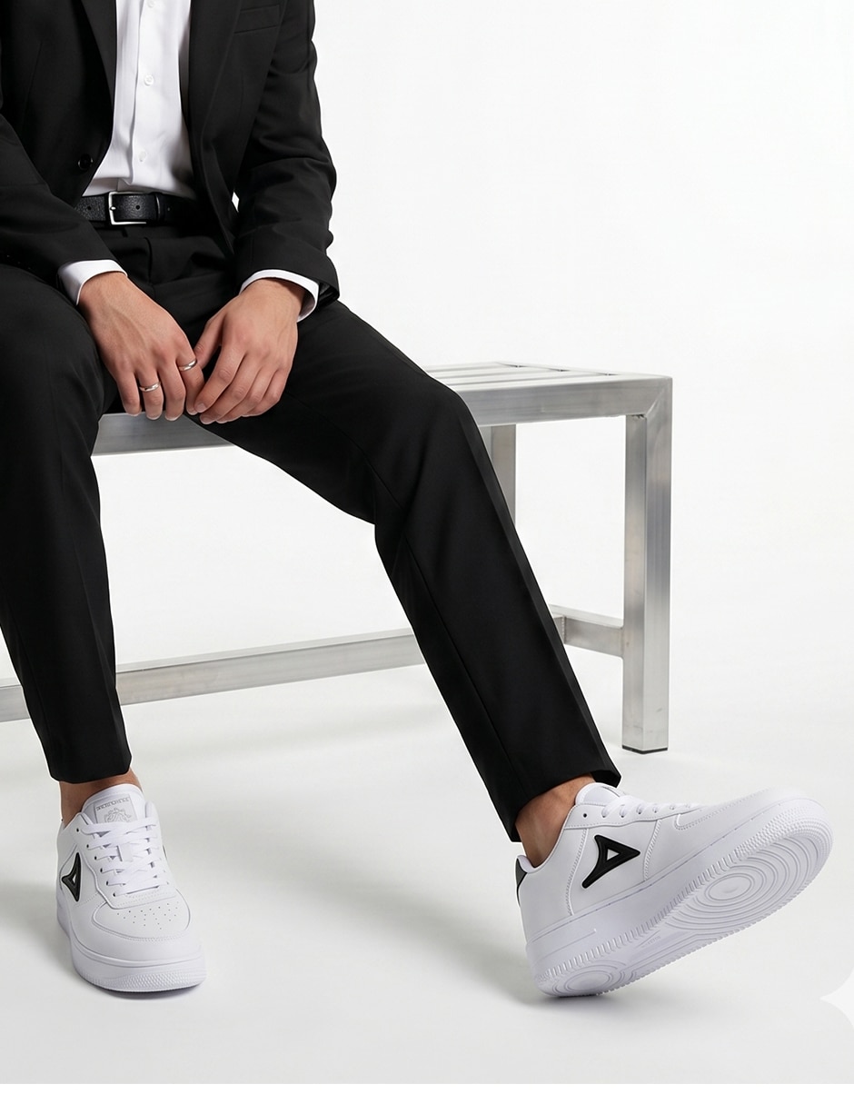 Tenis de piel Pirma para hombre 6