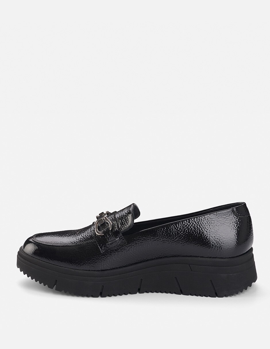 Zapato de charol piel para mujer 5