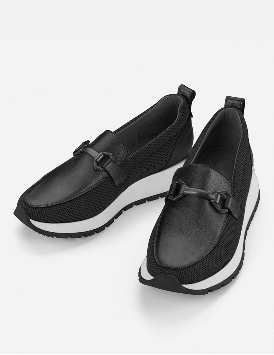 Mocasín de piel para mujer 2