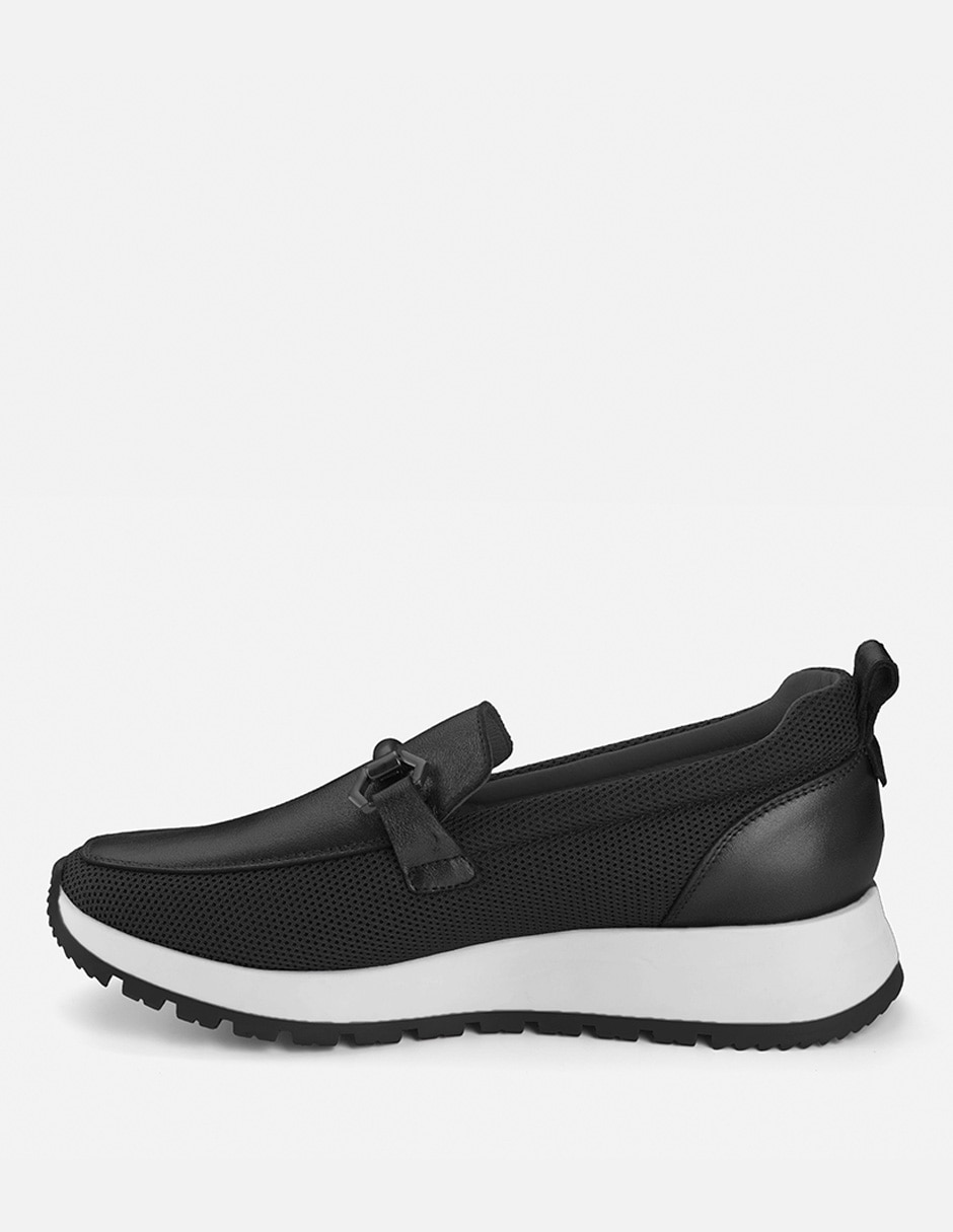 Mocasín de piel para mujer 6