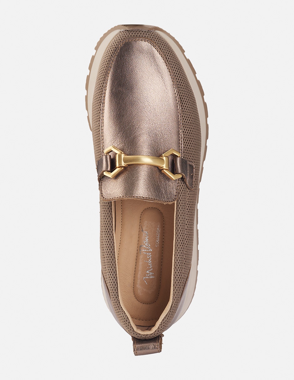 Mocasín de piel para mujer 3