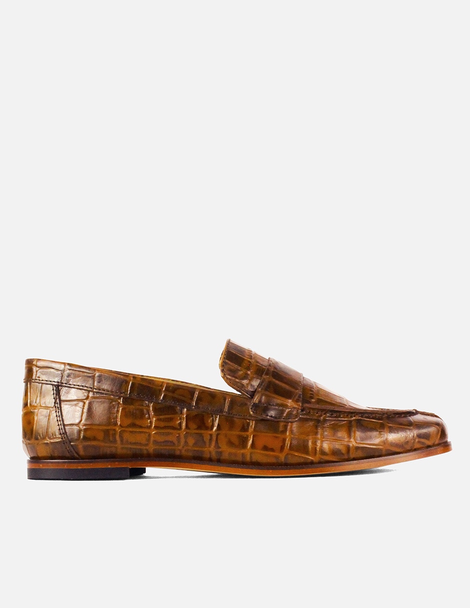Mocasín de piel para mujer Mocasín de piel para mujer