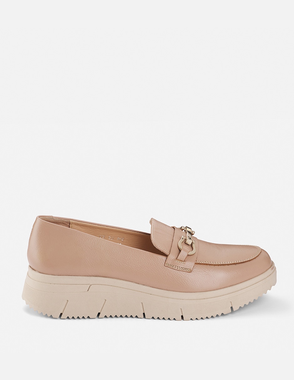 Mocasín de piel para mujer Mocasín de piel para mujer