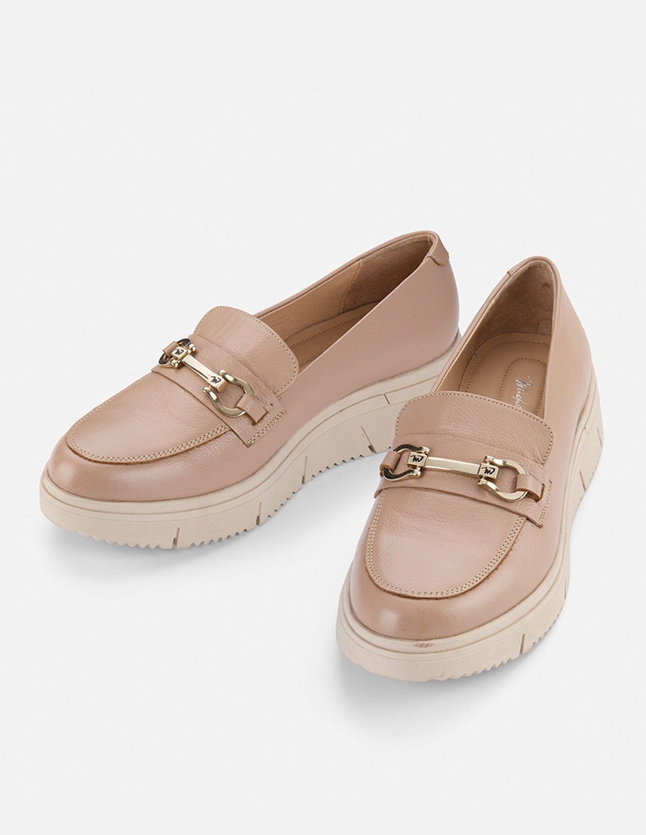 Mocasín de piel para mujer 2