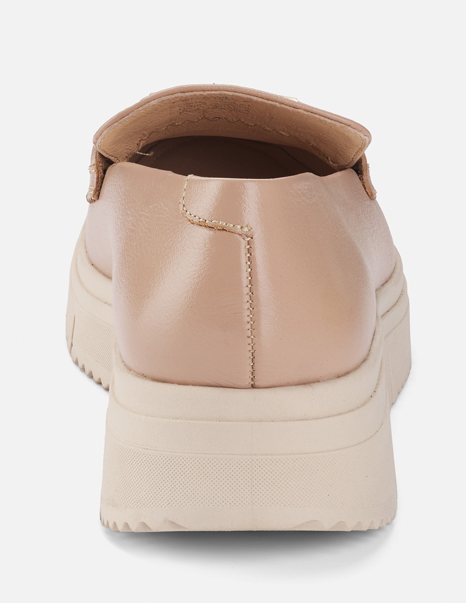 Mocasín de piel para mujer 6