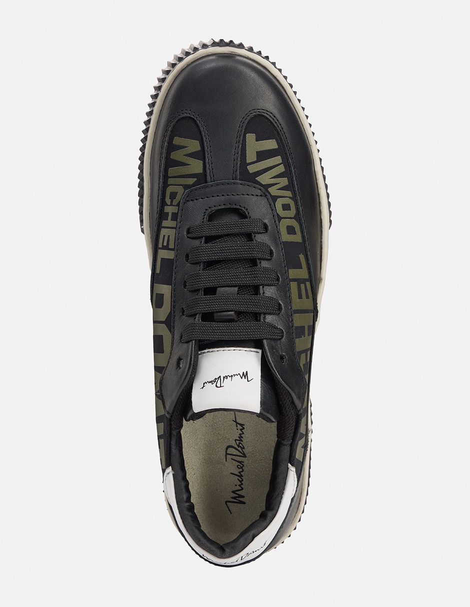 Tenis de piel para hombre 3