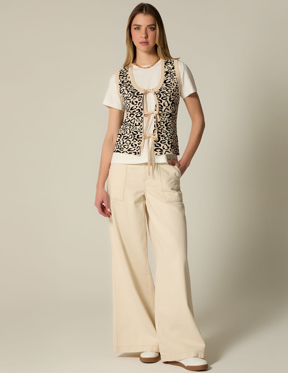 Chaleco Studio F para mujer