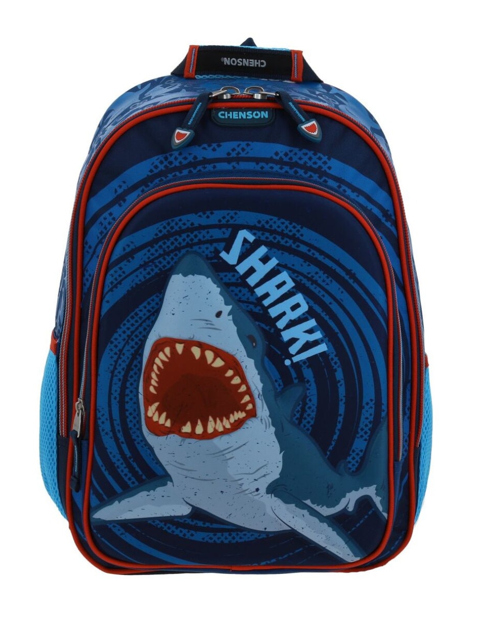 Mochila escolar tiburón Chenson unisex