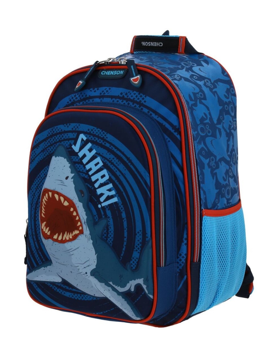 Mochila escolar tiburón Chenson unisex