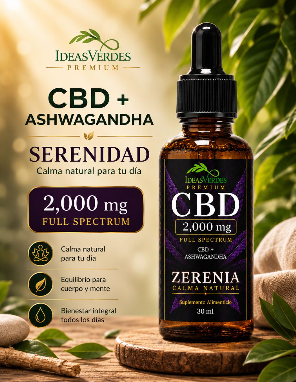 Aceite CBD Ideas verdes