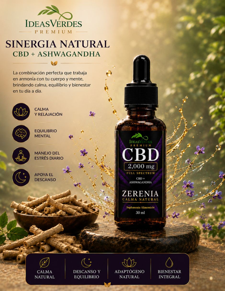 Aceite CBD Ideas verdes