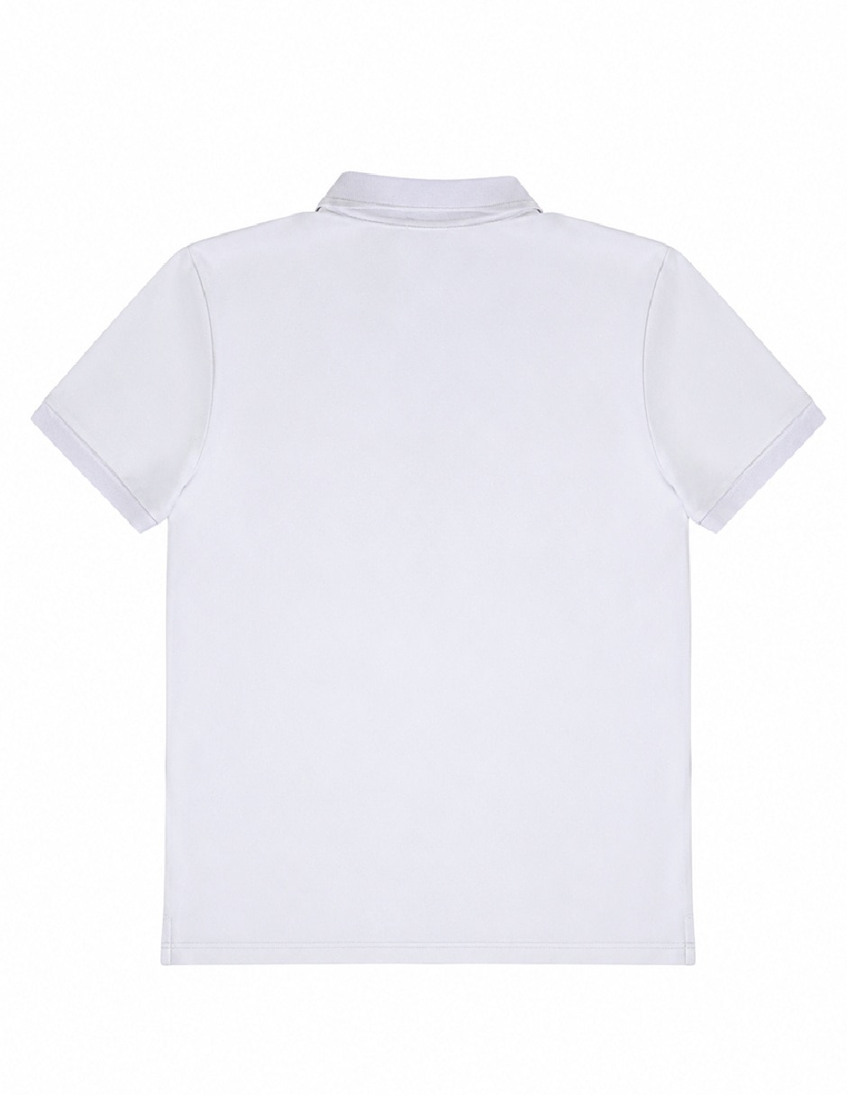 Playera Ariel Zip Up cuello polo para hombre 5