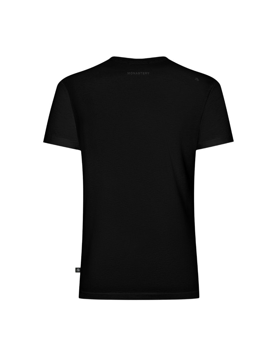 Playera manga corta Monastery Couture Horsebeat cuello redondo para mujer