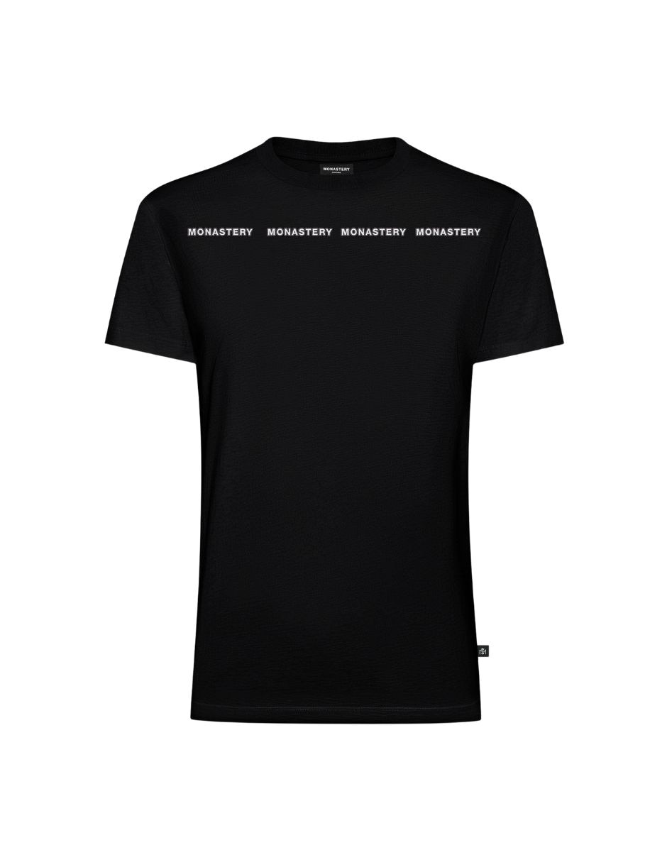 Playera manga corta Monastery Couture Horsebeat cuello redondo para mujer