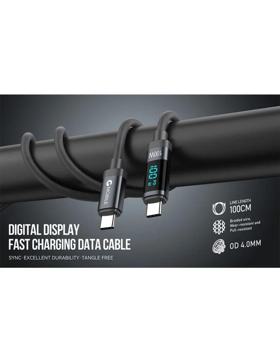 Cable Usb C a tipo usb C de 2 m 2