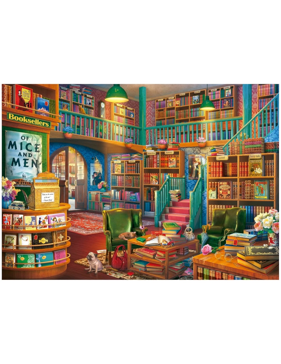 Rompecabezas La mejor librería del mundo Educa 1000 piezas