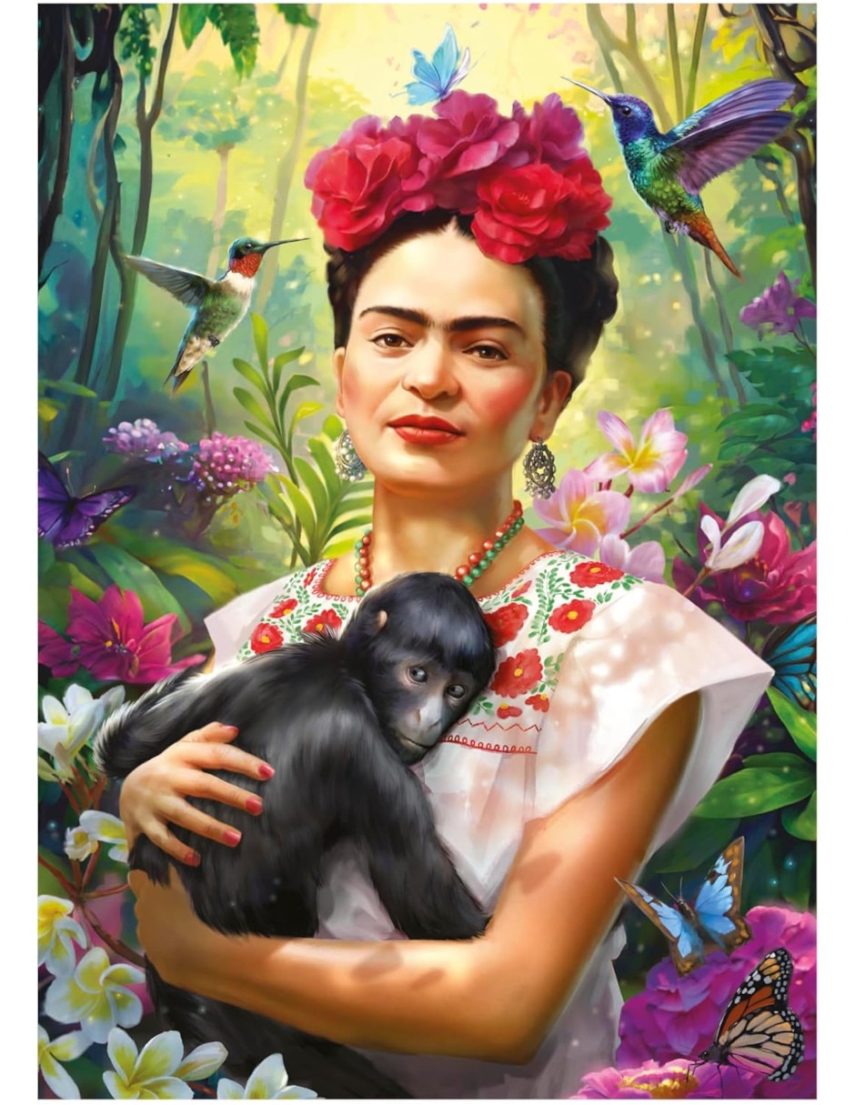 Rompecabezas Frida Kahlo Jardin Educa 1000 piezas