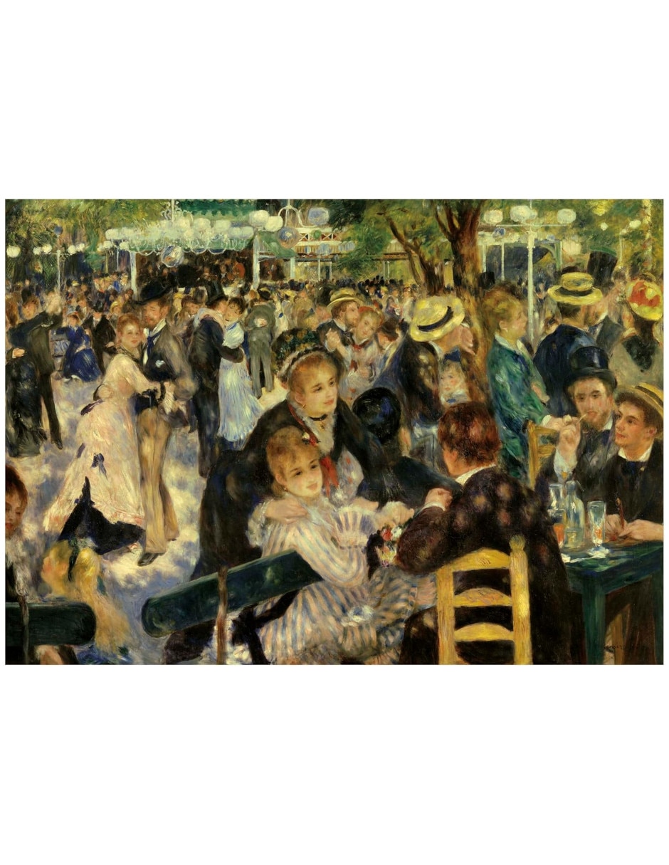 Rompecabezas Baile en el Moulin de la Galette Educa 3000 piezas