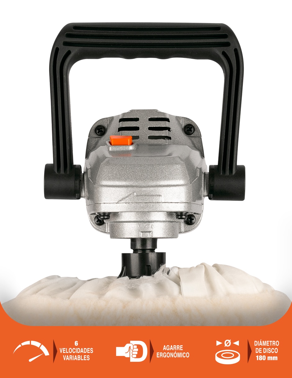 Pulidora Orbital Daewoo DACP1400 1400 W