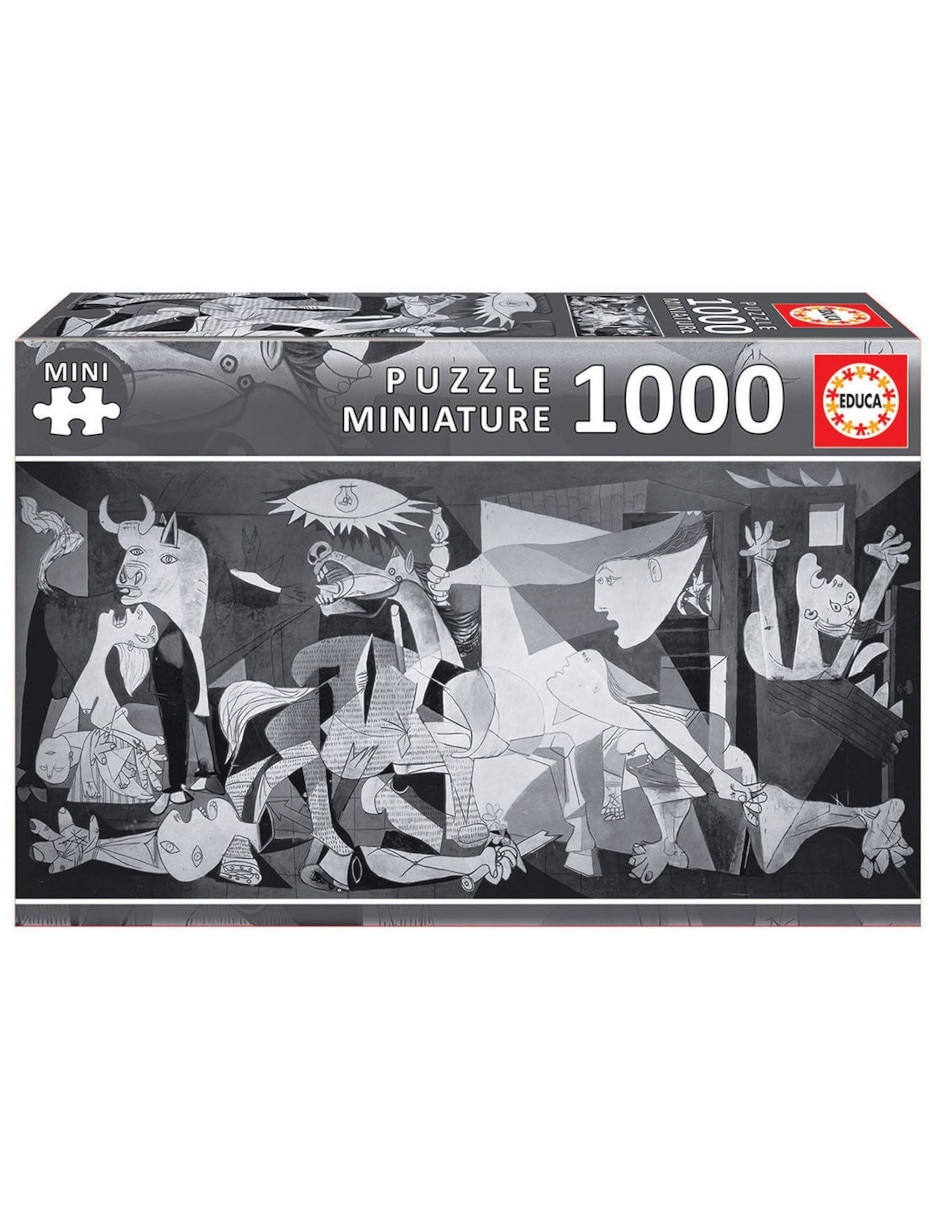 Rompecabezas guernica guernica picasso miniatura educa 1000 piezas