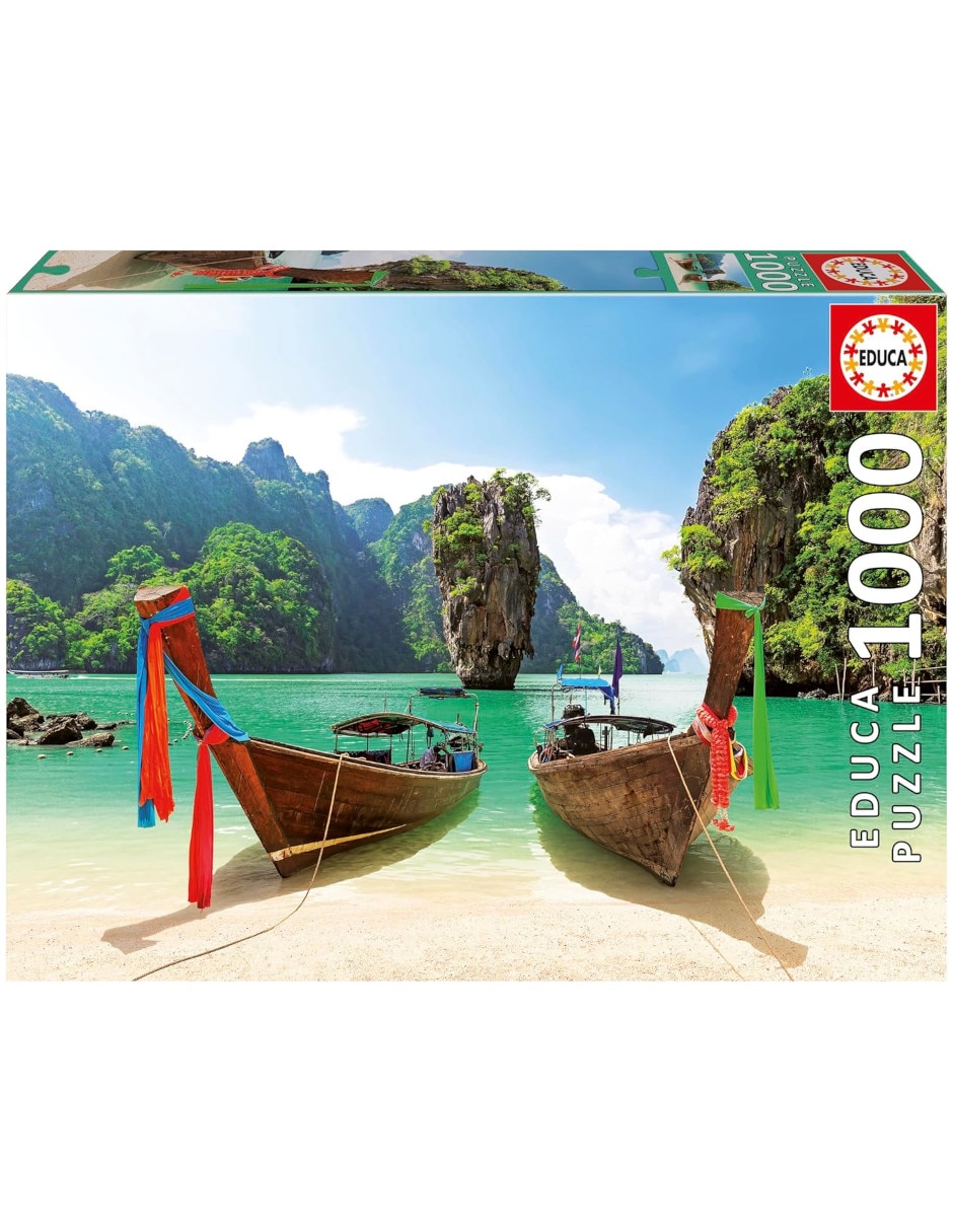 Rompecabezas Tailandia Isla de James Bond Educa 1000 piezas