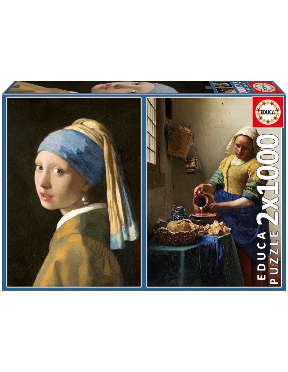 Rompecabezas Obras de arte Vermeer Educa 2000 piezas