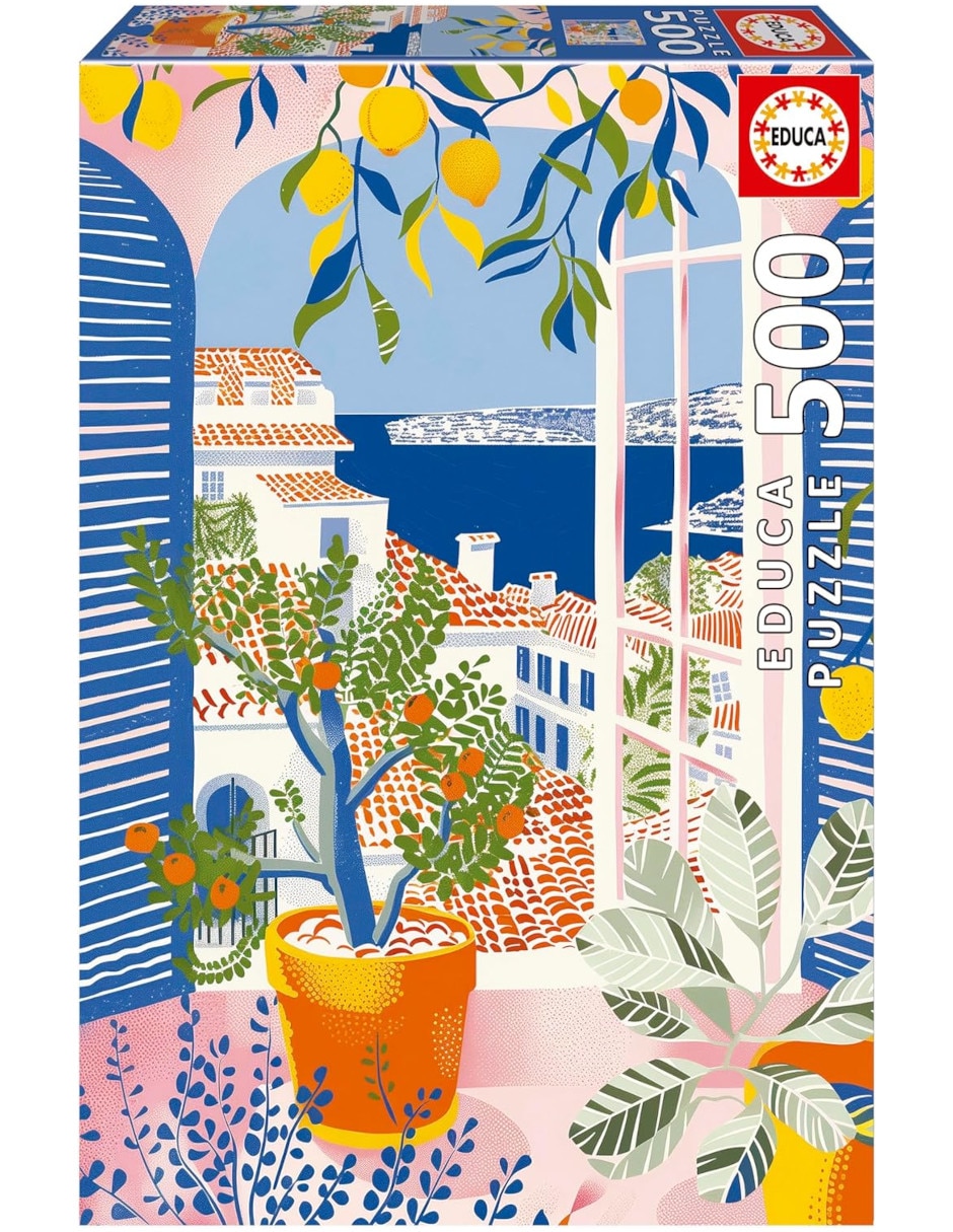 Rompecabezas Artistas Modernos Lemon Ciello Educa 500 piezas