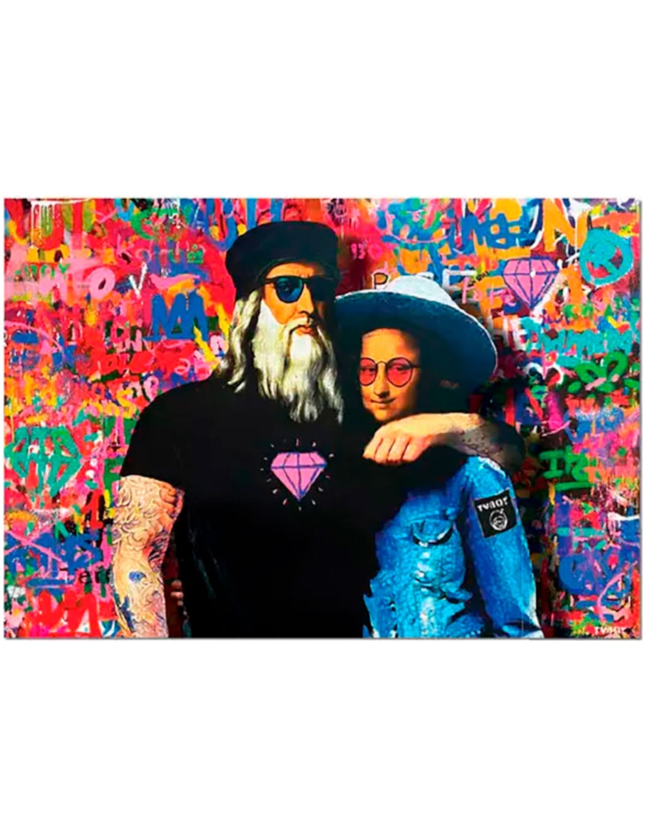 Rompecabezas Artistas modernos Leo Y Lisa tv boy Educa 1500 piezas