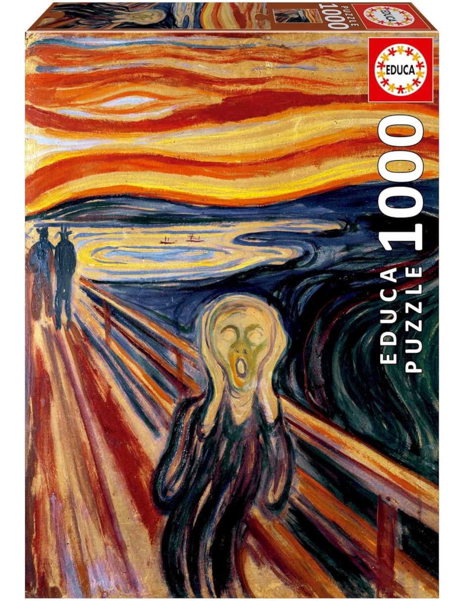 Rompecabezas El Grito E.Munch Educa 1000 piezas