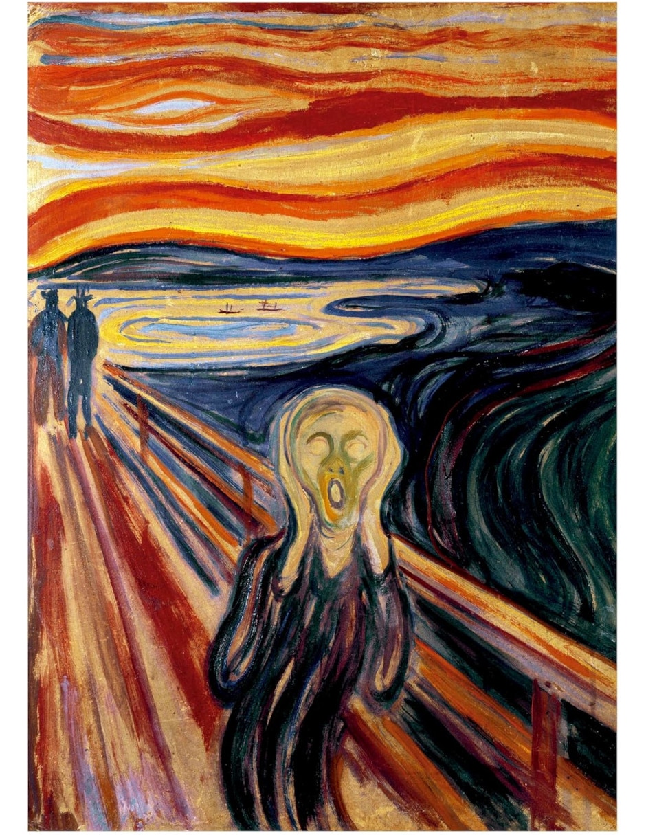 Rompecabezas El Grito E.Munch Educa 1000 piezas