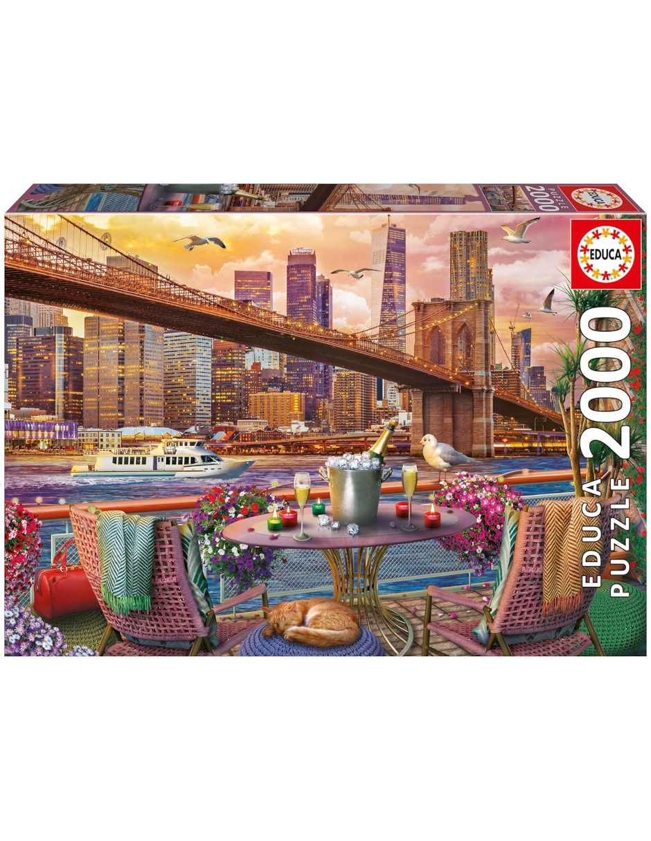 Rompecabezas New York City NY Romance 2000 piezas Rompecabezas New York City NY Romance 2000 piezas