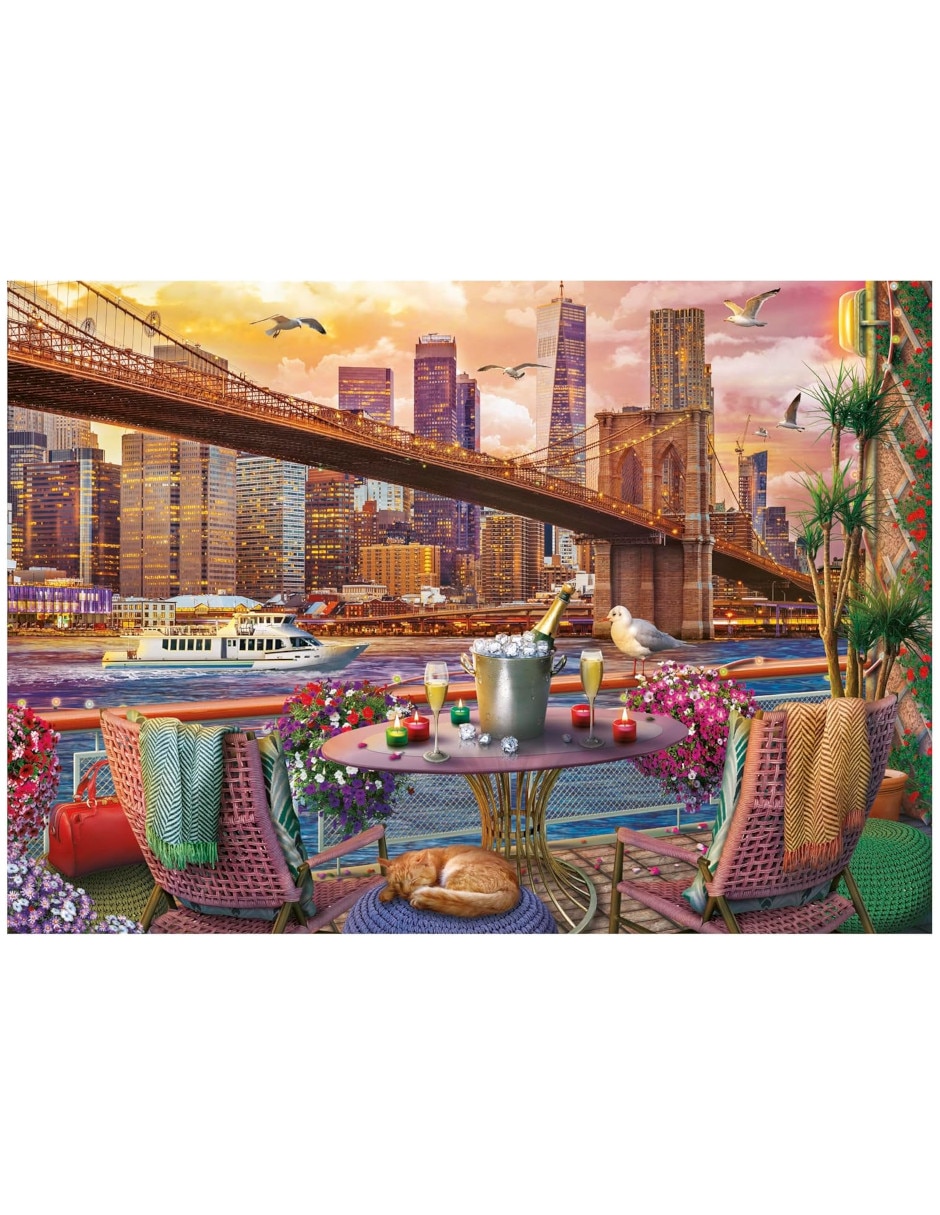 Rompecabezas New York City NY Romance 2000 piezas 2